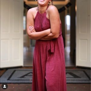 Anthropology jumpsuit